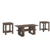 Home Design Beverly 3 Piece Coffee Table Set - 3 of 4