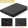 Itopfox Premium Zip Trading Card Binder with 540 Double Sided Pockets, Collector Album for MTG, TCG, Sports Cards, Black PU Collection Binder - 3 of 4