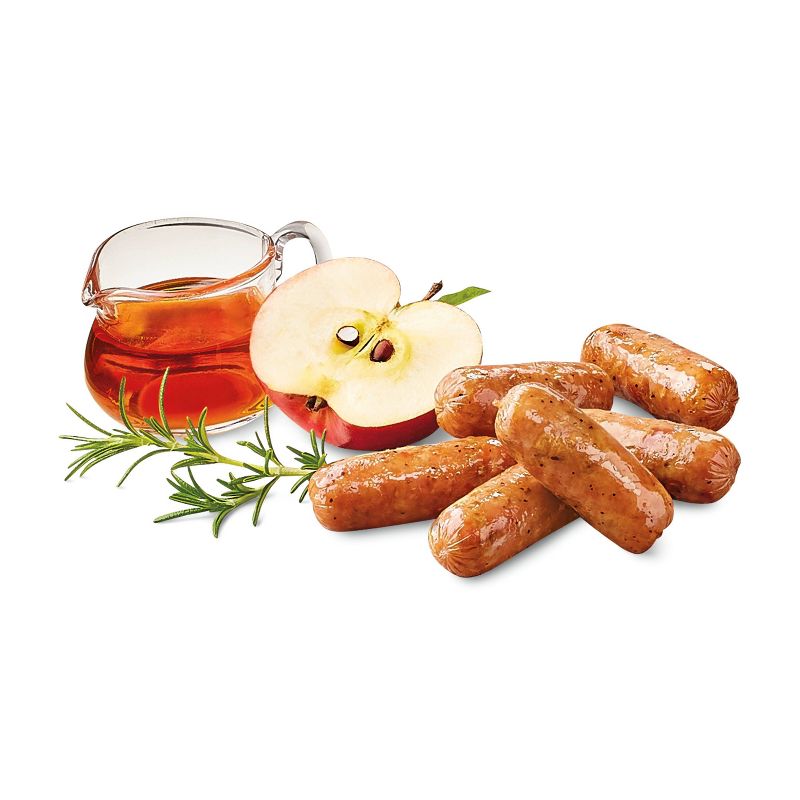 Apple &#38; Maple Breakfast Chicken Sausage Mini Links - 9oz - Good &#38; Gather&#8482;, 3 of 5