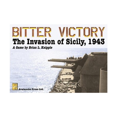 Bitter Victory - The Invasion of Sicily - 1943 (1st Printing) Board Game