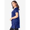 Roaman's Women's Plus Size Short-Sleeve V Neck Ultimate Tunic - 4 of 4