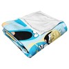 Cartoon Network Foster's Home For Imaginary Friends Best Of Bloo Silk Touch Throw Blanket 50x60 Inches - 4 of 4