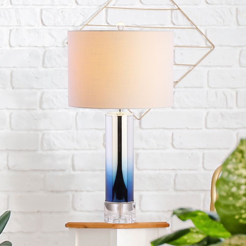 JONATHAN Y Edward Glass/Crystal LED Table Lamp, 4 of 9