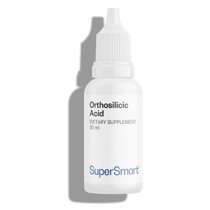 SuperSmart Orthosilicic Acid (Advanced Formula) - Silicon Supplement - with MSM, Choline, Carnitine, Boron, Minerals | Non-GMO & Gluten Free - 30 ml - 1 of 1
