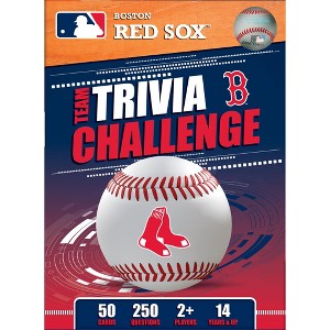 MasterPieces Officially Licensed MLB Boston Red Sox Trivia Challenge Card Game - 1 of 4