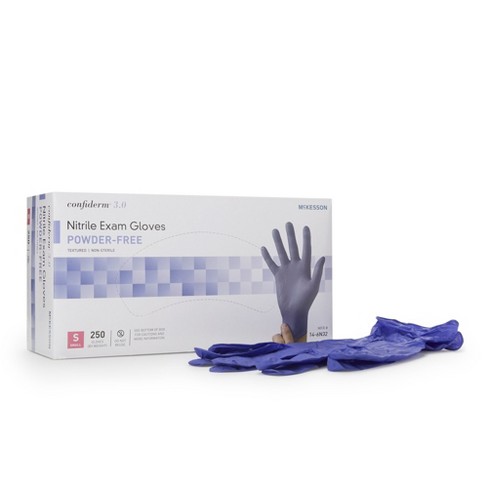 McKesson Confiderm® 3.0 Nitrile Exam Glove, Small, Blue - image 1 of 4