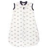 Hudson Baby Infant Boys Premium Quilted Sleeveless Sleeping Bag and Wearable Blanket, Boys Forest - 3 of 3