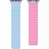 Worryfree Gadgets Reverseable Leather Magnetic Band for Apple Watch 38mm 40mm 41mm, 42mm 44mm 45mm iWatch Band Series 8 7 6 5 4 3 2 1 & SE - 2 of 4