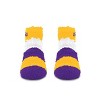 NCAA LSU Tigers Neapolitan Stride Fuzzy Socks - 2 of 3