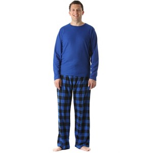 #FollowMe Mens Polar Fleece Pajama Pants Set  Ultra-Warm Sleepwear & PJs - 1 of 3