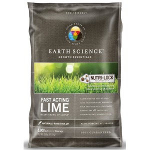 Earth Science Fast Acting Lime (5,000 sq ft), 25lbs - 1 of 1