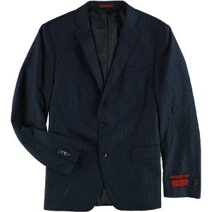 Alfani Mens Mini-Grid Two Button Blazer Jacket - 1 of 1
