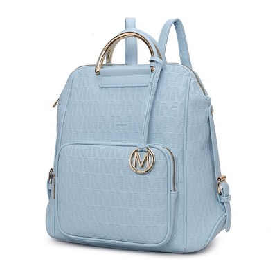MKF Collection Torra Milan “M” Signature Trendy Spacious Backpack by Mia K