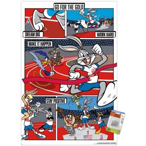 Trends International Looney Tunes x Team USA - Track and Field Unframed Wall Poster Prints - 1 of 4