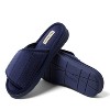 Dearfoams Women's Mickey Terry Adjustable Shower Slide House Slipper - 3 of 4