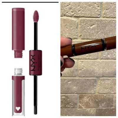 Shine Liquid - High Fl Rebel Shine Oz : Professional Long-lasting Makeup Target Nyx 0.22 Loud Red - Lipstick In Vegan