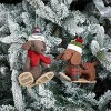 Plush Ski and Snowboard Dog Ornament (Set of 6) - 2 of 3