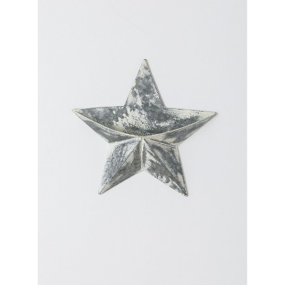 Sullivans Star Wall Pocket 14"H Silver