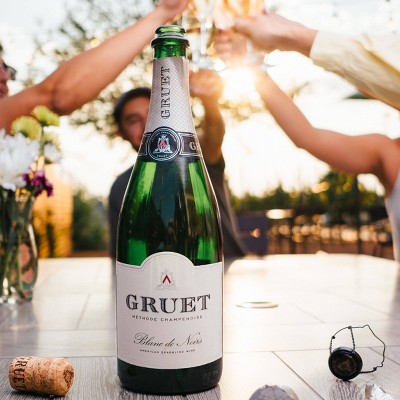 Gruet Blanc De Noirs Sparkling White Wine - 750ml Bottle