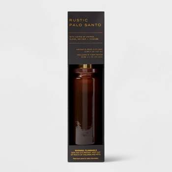 100ml Rustic Palo Santo Black Label Fiber Oil Reed Diffuser - Threshold™