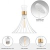 Brio Lighting Zenith 1 - Light Pendant in  White - 4 of 4