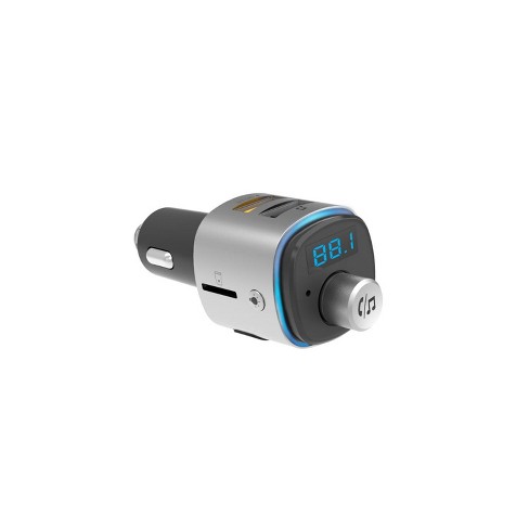 licentie Riet uitslag Bracketron Roadtripper Voice Car Audio Bluetooth Fm Transmitter – Black :  Target