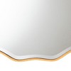 Baxton Studio Weston Modern Glam and Luxe Antique Goldleaf Finished Wood Accent Wall Mirror - 3 of 4
