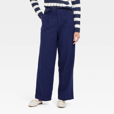 Women's Linen Essential Trouser - A New Day™