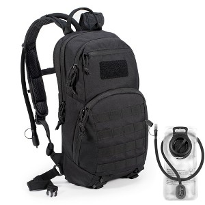 Generic Tactical Small Hydration Backpack 10L Molle Pack for Outdoor Hiking Gravel Cycling Mountain Biking - 1 of 4