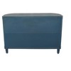 Chery Life 4 Doors Storage Cabinet with Curvy Edge, Sliding Door, Freestanding Credenza, Console Table for Kitchen - 3 of 4