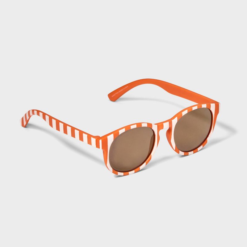 Toddler Striped Sunglasses - Cat &#38; Jack&#8482; Orange, 2 of 6