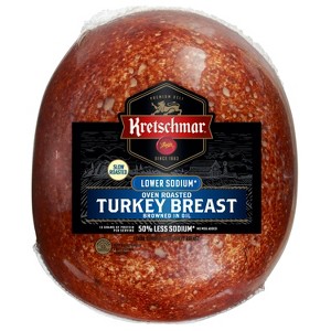 Kretschmar Lower Sodium Oven Roasted Turkey Deli Fresh Sliced - price per lb - 1 of 4