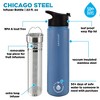 GROSCHE Chicago Steel 16 oz. Infusion Water Bottle Insulated Water Bottle Tea and Fruit Infuser Water Bottle Stainless Steel Flask - 3 of 4