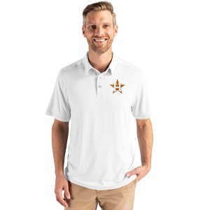 Houston Astros Cutter & Buck Coastline Epic Comfort Recycled Mens Polo - 1 of 1