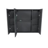 Grungis Wall Mounted Bathroom Storage Cabine,Medicine Cabinet with Mirror and  LED Light for Bathroom - 4 of 4