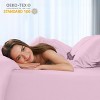 6 Piece Bed Sheet Set Ultra Soft Brushed Microfiber Solid Sheets with Pillow Cases - Lux Decor Collection - 4 of 4