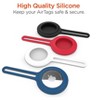 HyperGear AirCover Silicone Loop for AirTag 4 Pack Multi-Color - 3 of 4