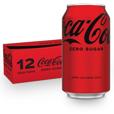 Coca-Cola Zero Sugar Soda - 12pk/12 fl oz Cans