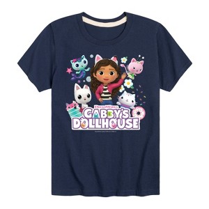 Boys' - Gabby's Dollhouse - Gabbys Dollhouse Group Short Sleeve Graphic T-Shirt - 1 of 4