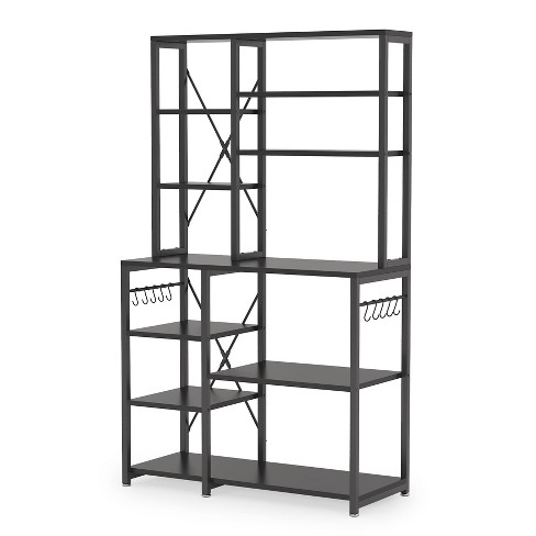 Tribesigns White + Black Steel Clothing Rack