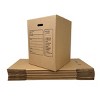 UBMOVE 10 Premium Large Corrugated Moving Boxes with Handles, 18" x 18" x 24" - image 4 of 4