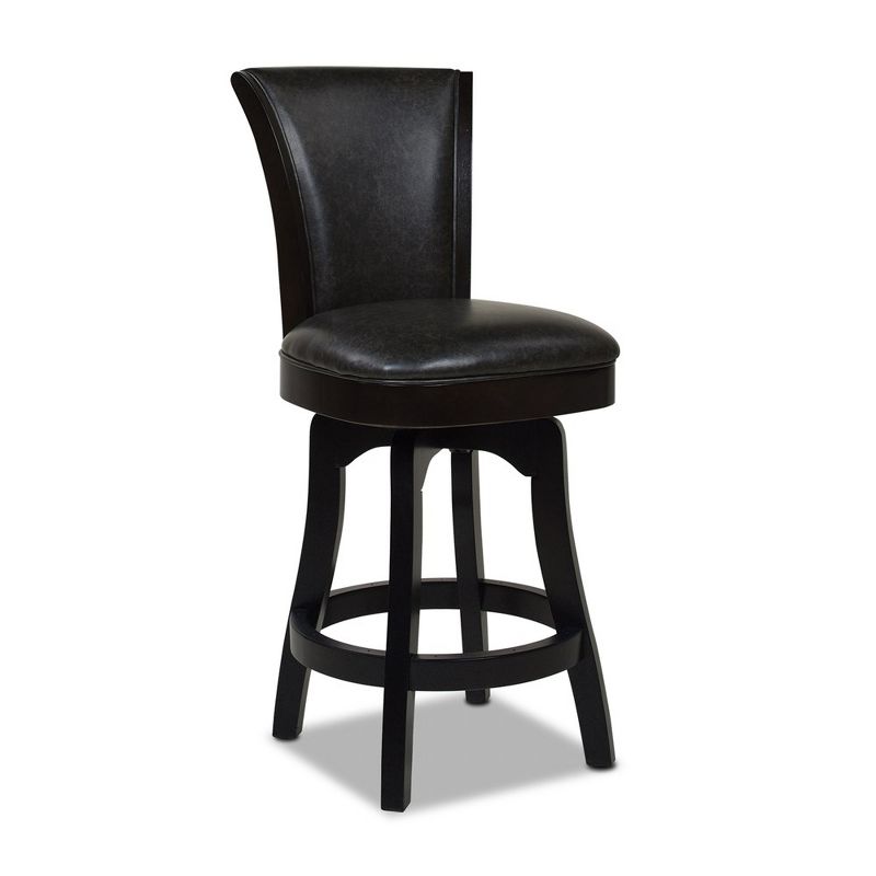 Jennifer Taylor Home Henry 27 inch Armless Swivel Counter Height Bar Stool, 2 of 9