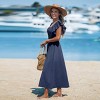 Women's Smocked Ruffled Sleeve Dress - Cupshe - 2 of 4