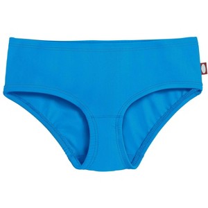 City Threads USA-Made Recycled Nylon UPF 50+ Girls Swim Brief - 1 of 4