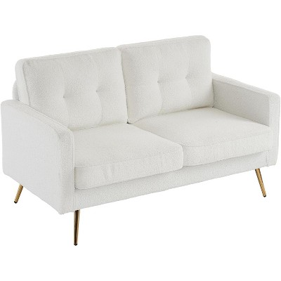 VINGLI 56" Modern Loveseat,Small Sofa Couch Deep Seat for Living Room,2-Seater Loveseat Sofa