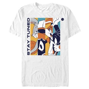 Men's Space Jam: A New Legacy Stay Tuned Panels T-Shirt - 1 of 4