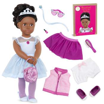 Our Generation Fashion Starter Kit in Gift Box Rosalind with Mix & Match Outfits & Accessories 18" Fashion Doll