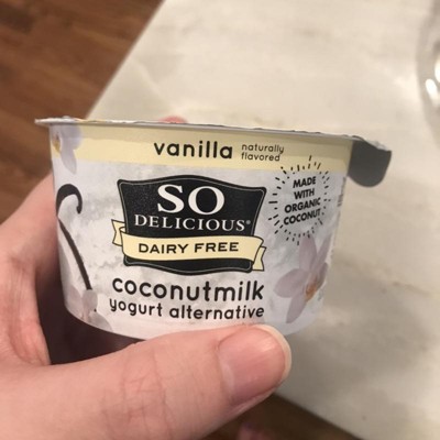 So Delicious Dairy Free Vanilla Coconut Milk Yogurt - 4ct/5.3oz Cups ...