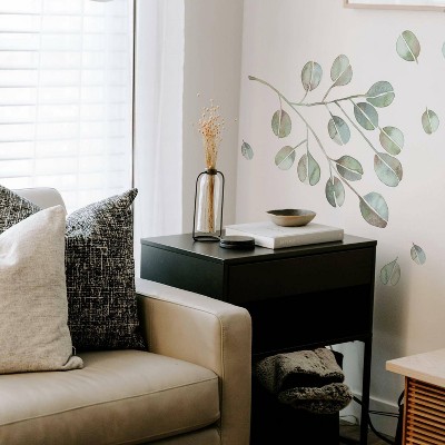 Catcoq Eucalyptus Peel and Stick Giant Wall Decal - RoomMates