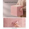 SONGMICS Storage Cubes, 11-Inch Non-Woven Fabric Bins with Double Handles, Set of 8, Closet Organizers for Shelves, Foldable, for Clothes - 4 of 4